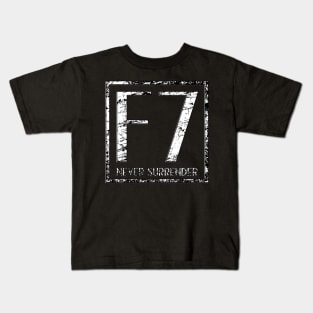 F7 - Never Surrender MOBA Kids T-Shirt